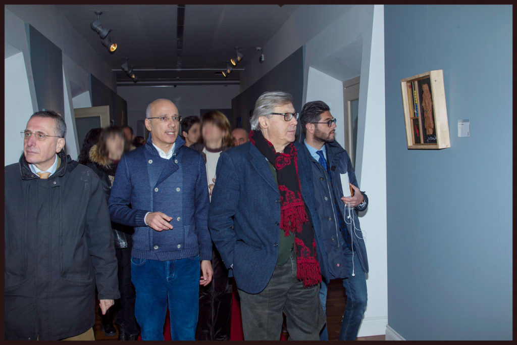 Vittorio Sgarbi al Museo Limen