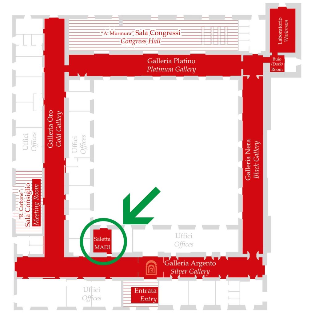 Planimetria Saletta Madi