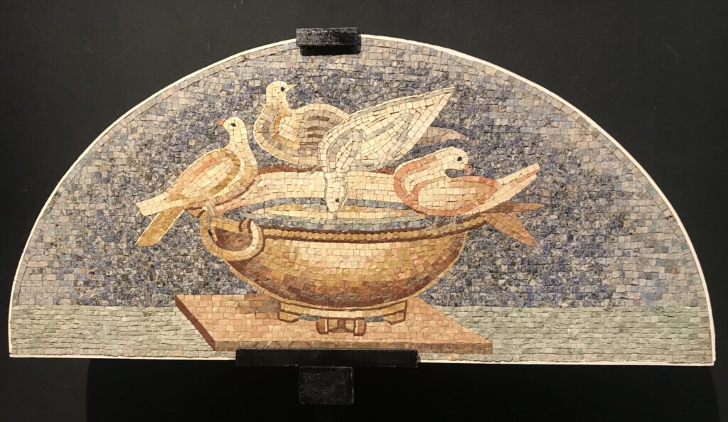 Opera Enzo Aiello - Mosaico Colombe